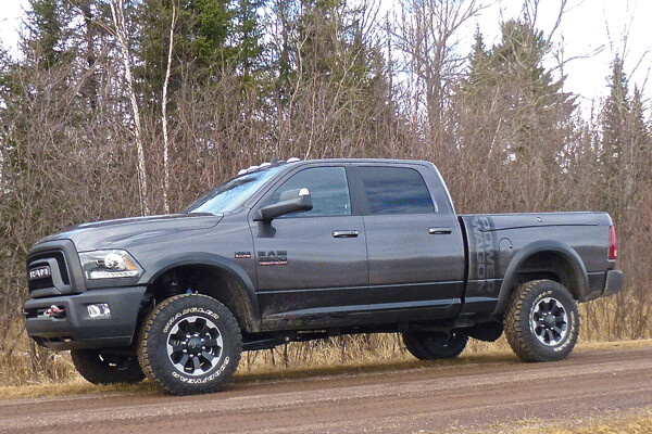 From the side, the Power Wagon strikes a classy pose. Photo Credit: John Gilbert