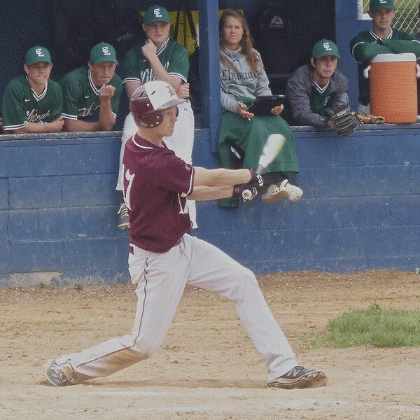 Denfeld rallied for two runs in the seventh inning to beat Chicago Lakes 4-3 as Ben Gibson singled home the winning run in the 7AAA comeback. Photo credit: John Gilbert