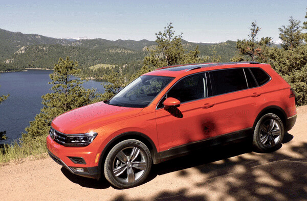 Volkswagen has added an enlarged Tiguan to its SUV arsenal for 2018. Photo credit: John Gilbert
