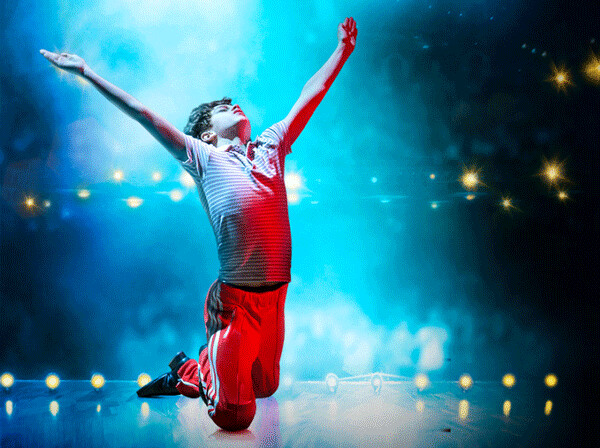 Tanner Hagen as Billy Elliot at The Duluth Playhouse