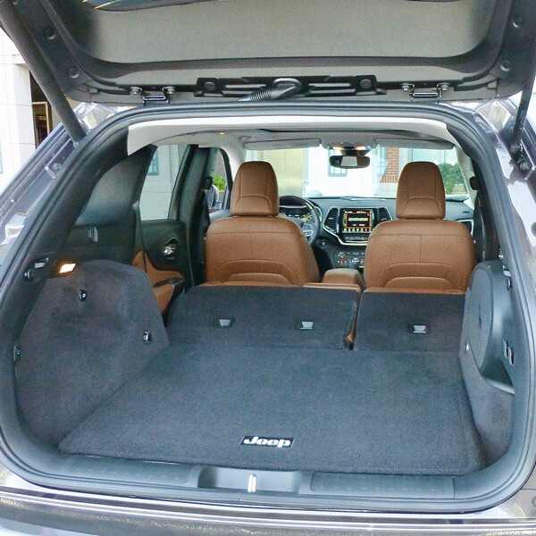  Expansive trunk space improves Cherokee flexibility. Photo credit: John Gilbert