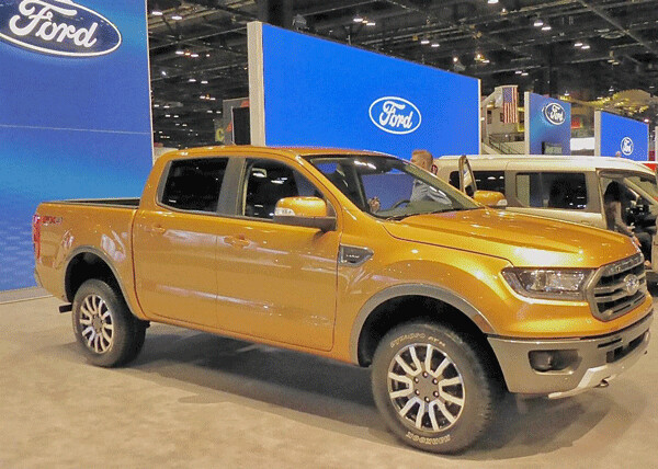 Ford is reintroducing its Ranger pickup. Photo credit: John Gilbert