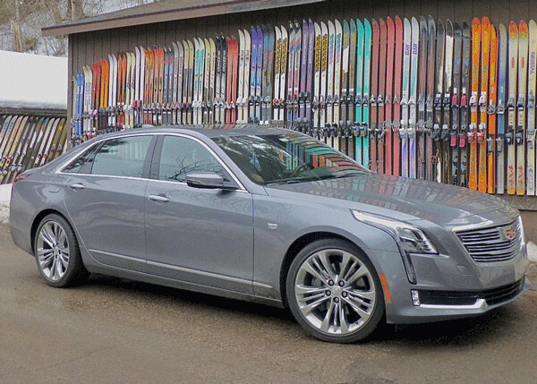 A Cadillac CT6 3.0 TT is a luxury car that can do a fair impression of an SUV, if equipped with AWD. Photo credit: John Gilbert