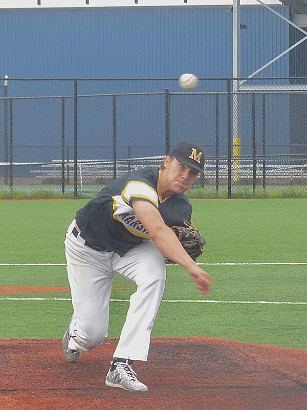 Pedersen struck out 11 in his most recent performance for the Hilltoppers. Photo credit: John Gilbert