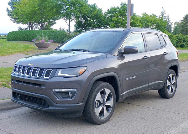 Redesigned a year ago, the Jeep Compass shows its refined look for 2018. Photo credit: John Gilbert