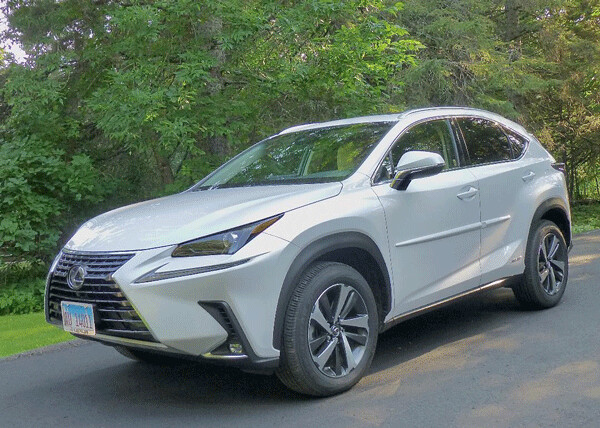 Lexus NX300h is a compact SUV tour de force with hybrid power and over 30 mpg — and all-wheel drive. Photo credit: John Gilbert