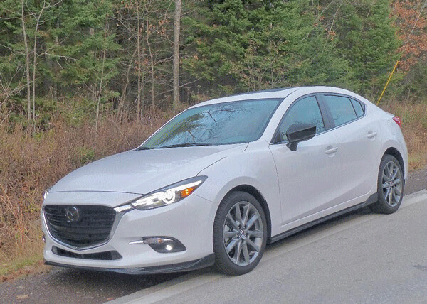 For 2019, Mazda3 changes are subtle, refining its compact good looks. Photo credit: John Gilbert