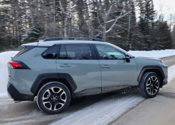 New look of 2019 RAV4 is attractive enough to keep Toyota loyalists keeping  it as the top-selling vehicle in the U.S. Photo credit: John Gilbert