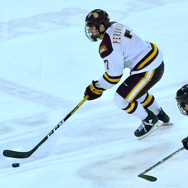 Scott Perunovich is also up for NCHC Player of the Year.