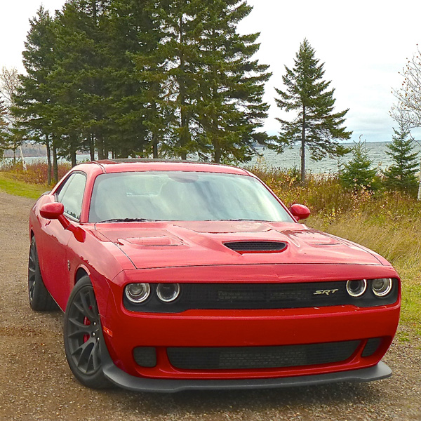 Stylish design touches modernize the Challenger Hellcat while keeping its 1970s retro look. Photo credit: John Gilbert