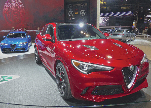  Alfa Romeo brings out the Stelvio to complement the Giulia sedan. Photo credit: John Gilbert