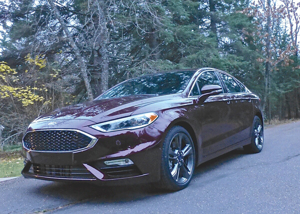 The aggressive snout tells the world the Fusion Sport is coming on. Photo credit: John Gilbert
