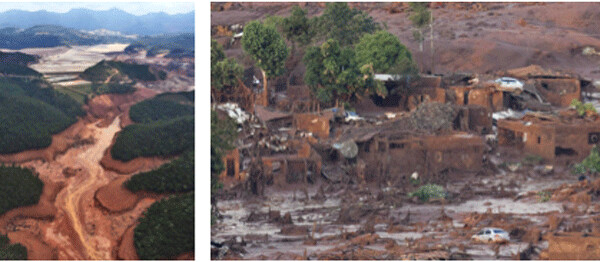 Brazil’s Worst Environmental Catastrophe. Images are of the Rio Doce River and a Small River Town Downstream from the Breached Samarco Mine (November 5, 2015)