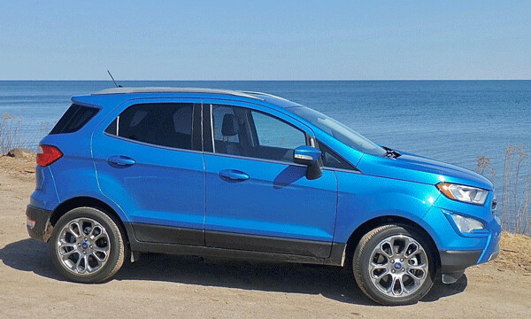 For being Ford’s smallest SUV, the EcoBoost strikes a stylish silhouette. Photo credit: John Gilbert