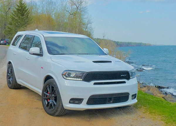 Dodge's Durango has an aggressive look normally, but it takes that attitude to extremes as the SRT 392 model. Photo credit: John Gilbert