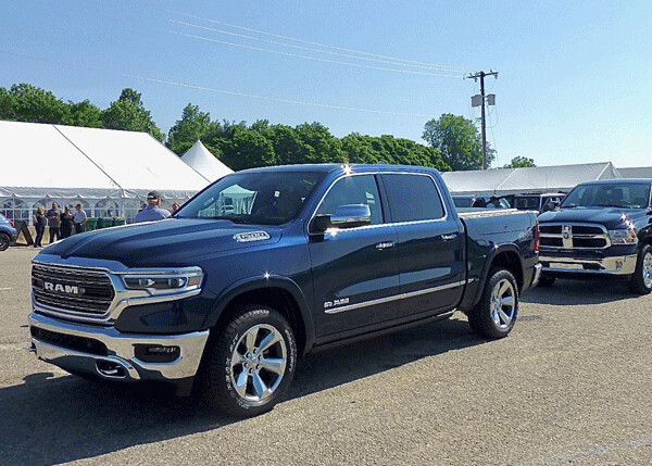 Completely redesigned 2019 Ram 1500 pickup should cause the truck’s sales to rise up in comparison to Ford and Chevrolet rivals. Photo credit: John Gilbert