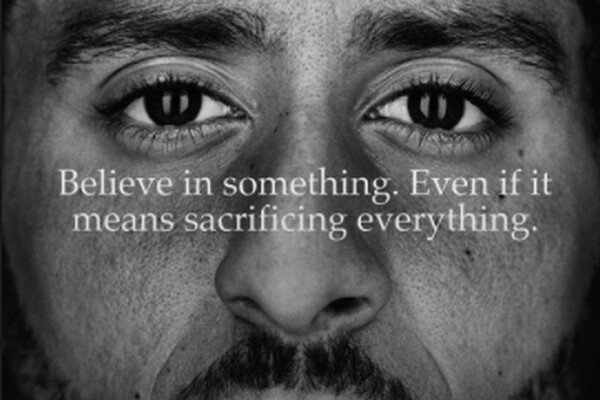 Colin Kaepernick puts it on the  line in new campaign