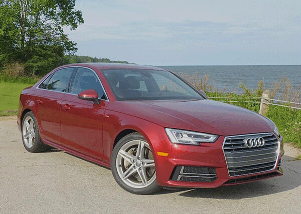 Whole package shows off the new A4 quattro as a sporty luxury prize.  Photo credit: John Gilbert