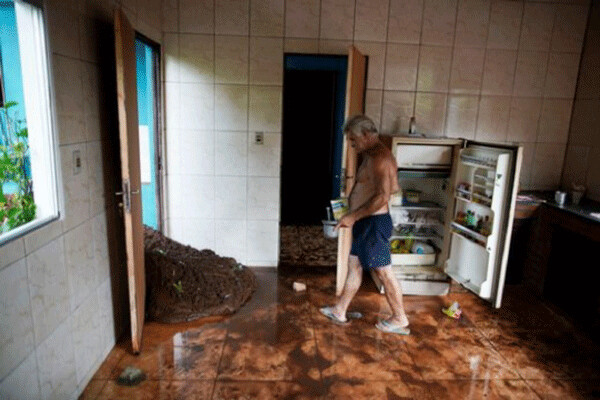 The kitchen of a river town home. The water is poisonous.
