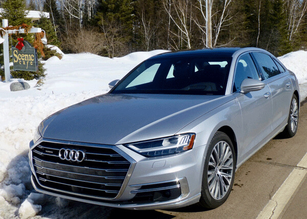  Audi A8L sets new standards for fitting luxury features into a high-end luxury sedan. Photo credit: John Gilbert
