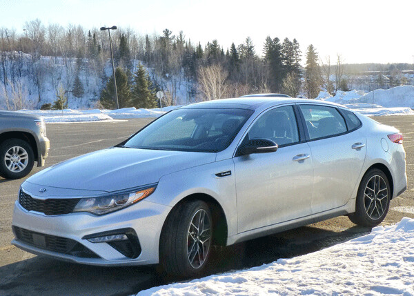 The Kia Optima has refined its combination of sportiness and smooth luxury for 2019. Photo credit: John Gilbert