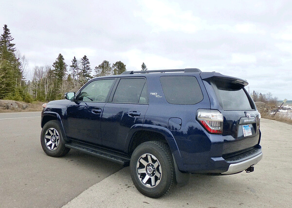 New 4Runner retains familiar appearance but contains enough rugged  equipment to undertake the most serious off-road duty. Photo credit: John Gilbert