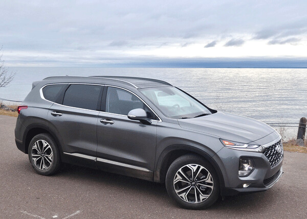 Hyundai's flurry of new SUVs shouldn't obscure the midsize Santa Fe, which is loaded with technology. Photo credit: John Gilbert