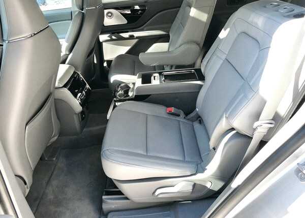 Rear seats slide for added flexibility to house adults in comfort. Photo credit: John Gilbert