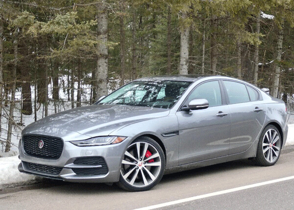 Restyled Jaguar XE for 2020 is a bargain to buy and drive. Photo credit John Gilbert.
