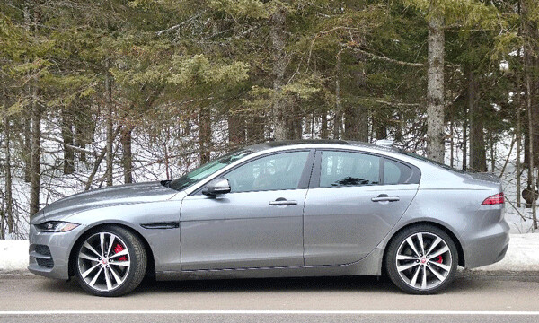 Other Jags are bigger, costlier, but XE resembles family shape. Photo credit John Gilbert.