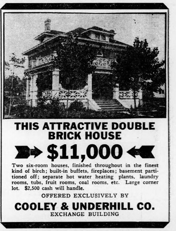 Ad in the April 10, 1920 Duluth Herald.