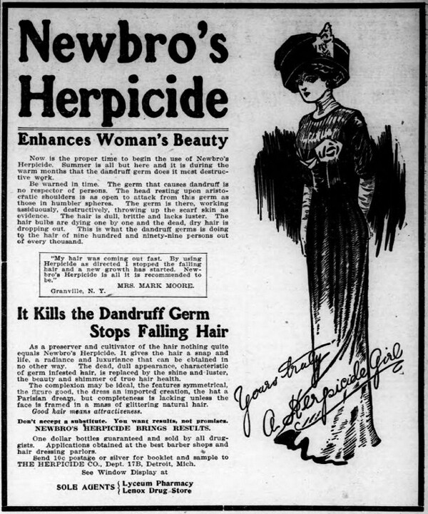 Ad from the April 30, 1910, Duluth HErald.