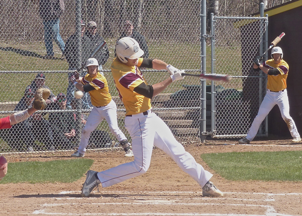 Alex Wojciechowski’s mighty swing accounted for his 29th and 30th home runs last weekend. Photo credit: John Gilbert